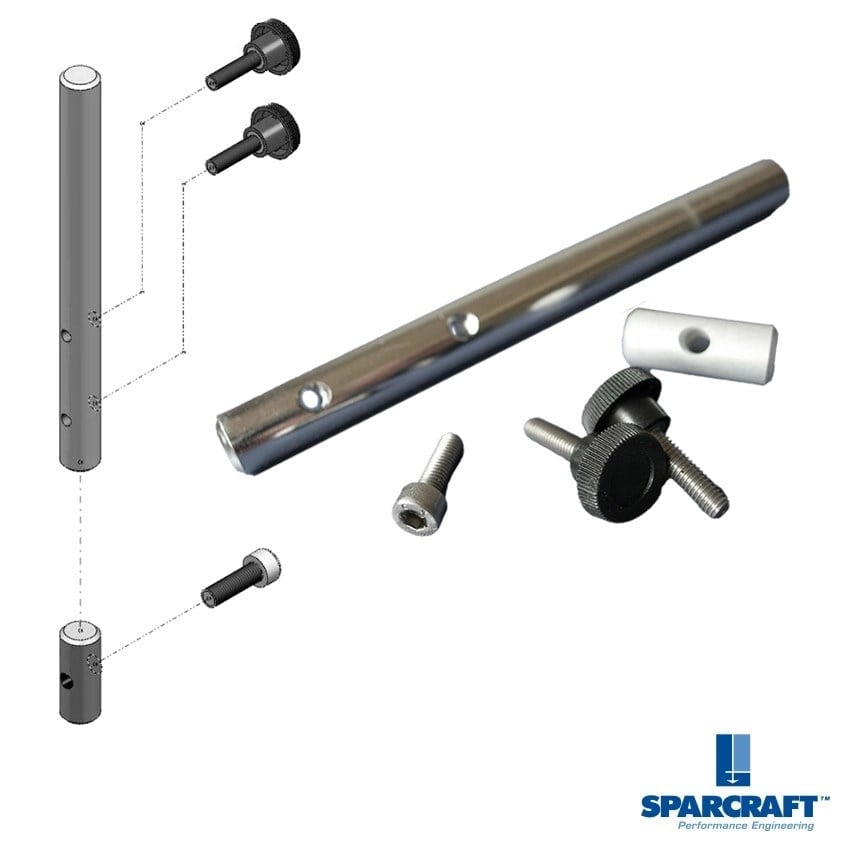 SPARCRAFT - TRACKLESS SLIDERS SMALL VERSION S50-S510,Ø 10 mm