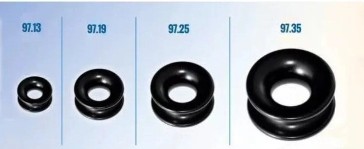 VIADANA - Low Friction Aluminum Ring 35mm (max.line 10 mm)