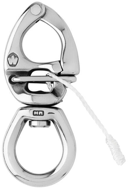 WICHARD - HR quick release snap shackle - With large bail - Length: 90 mm