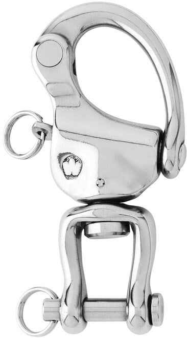 WICHARD - HR snap shackle - With clevis pin swivel - Length: 120 mm