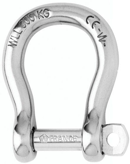 WICHARD - Self-locking bow shackle - Dia 10 mm