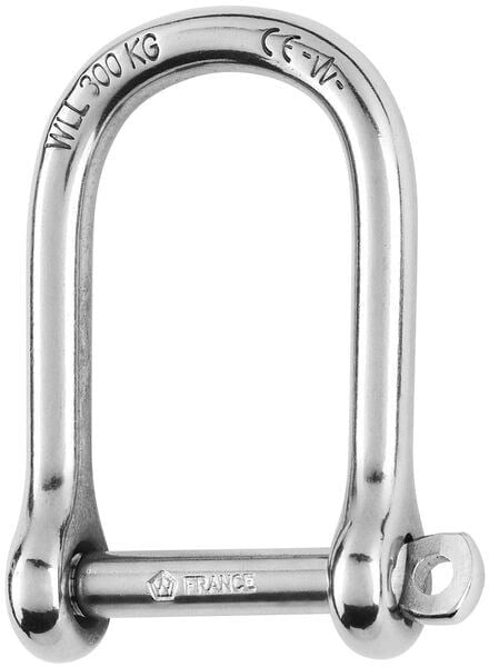 WICHARD - Self-locking large shackle - Dia 8 mm