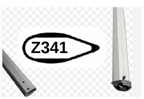 Z-SPARS - ANODISED PROFILE FOR Z341 SPREADER (PER METER)