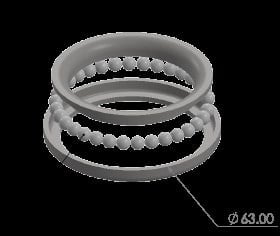 Z-SPARS - BALL BEARING MODULE SMALL (33 BEARINGS)