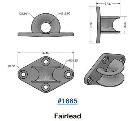 Z-SPARS - FAIRLEAD