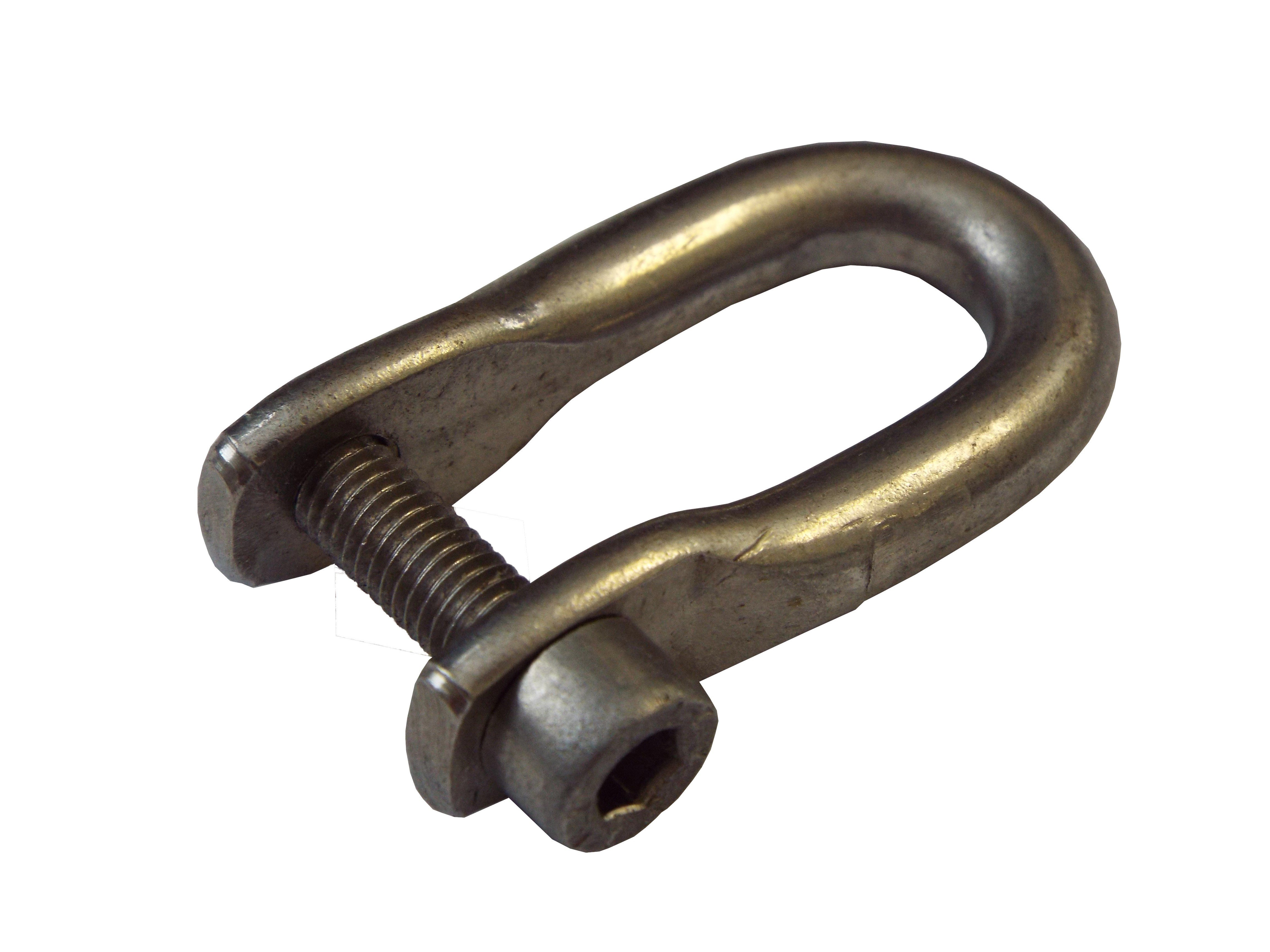 Z-SPARS - HALYARD SWIVEL D-SHACKLE ASSEMBLY (25 X 12 X 5 MM)