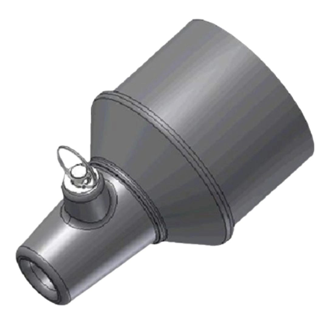 Z-SPARS - SPINNAKER POLE CONE ASSEMBLY (Ø 80 MM)