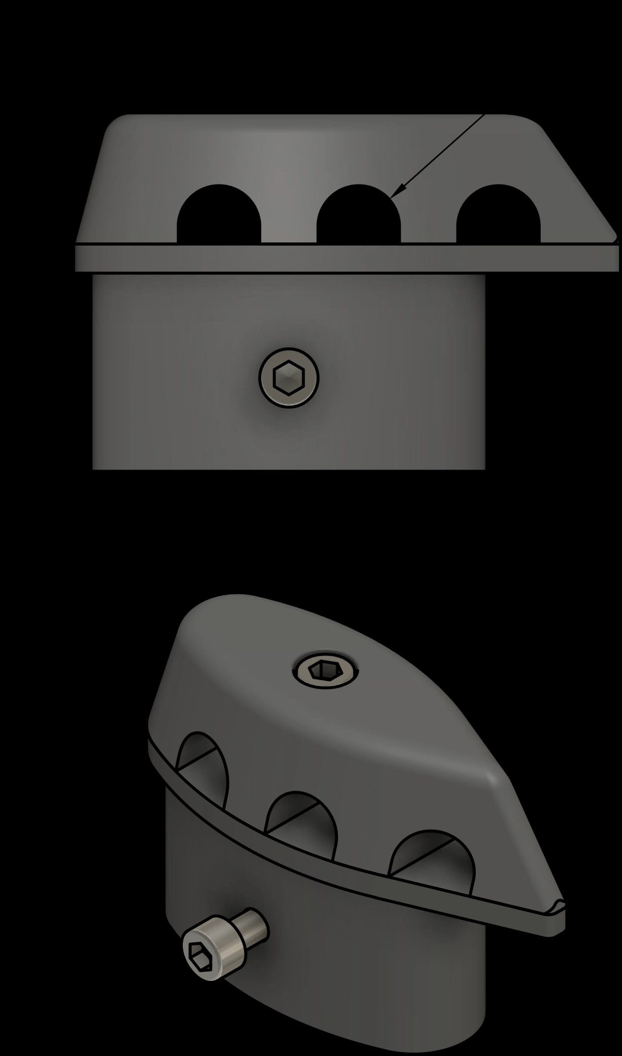 Z-SPARS - SPREADER TIP END ASSEMBLY FOR Z240 / Z180 (TAPERED)