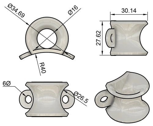 Z-SPARS - STAILESS FAIRLED - D2673