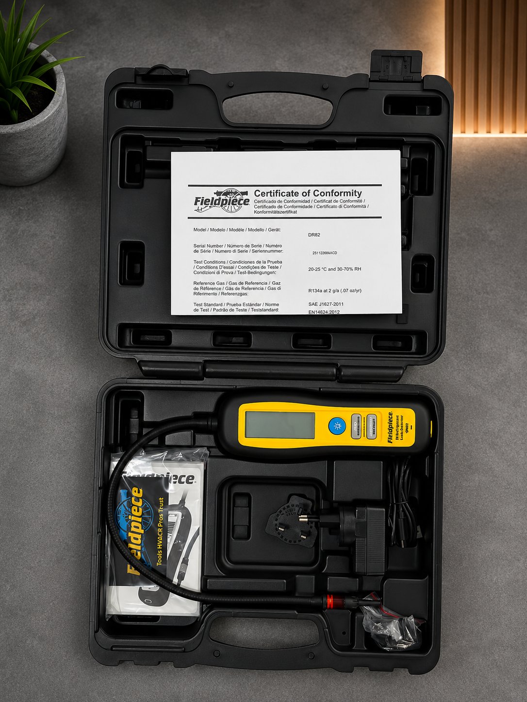 Fieldpiece DR82EU Infrared Klima Gazı Kaçak Dedektörü