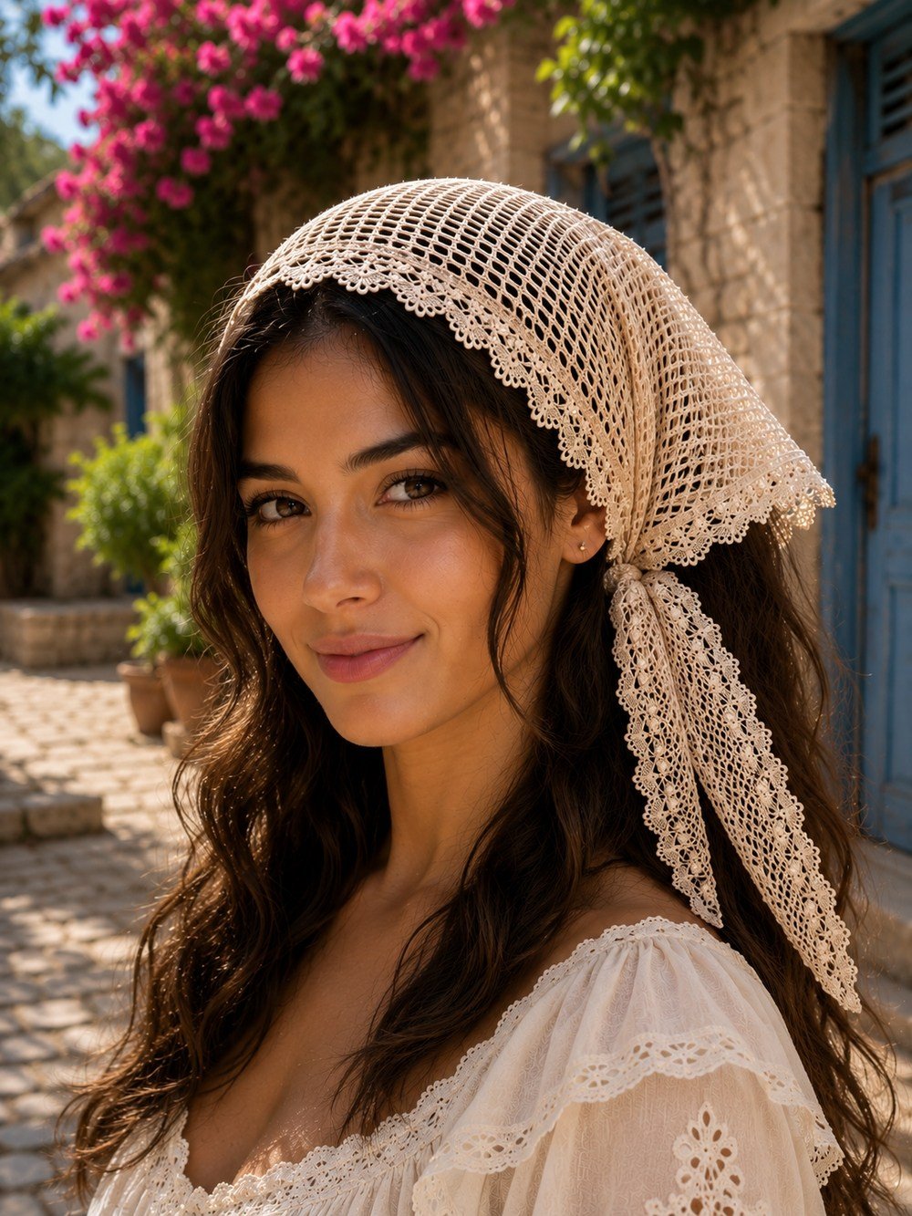 Üçgen Fistolu Bandana