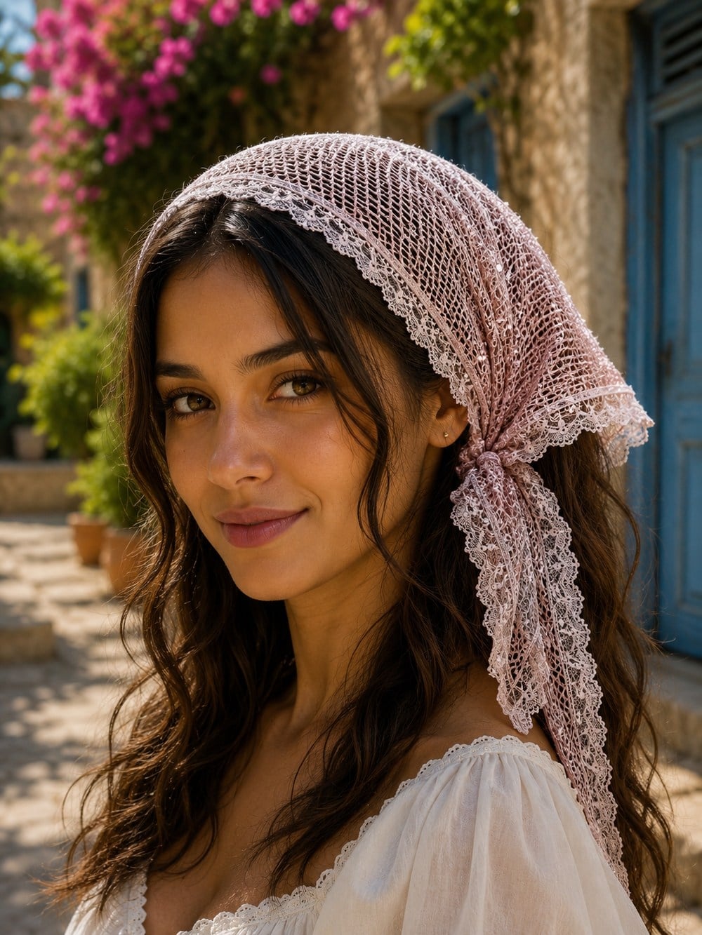 Üçgen Fistolu Bandana