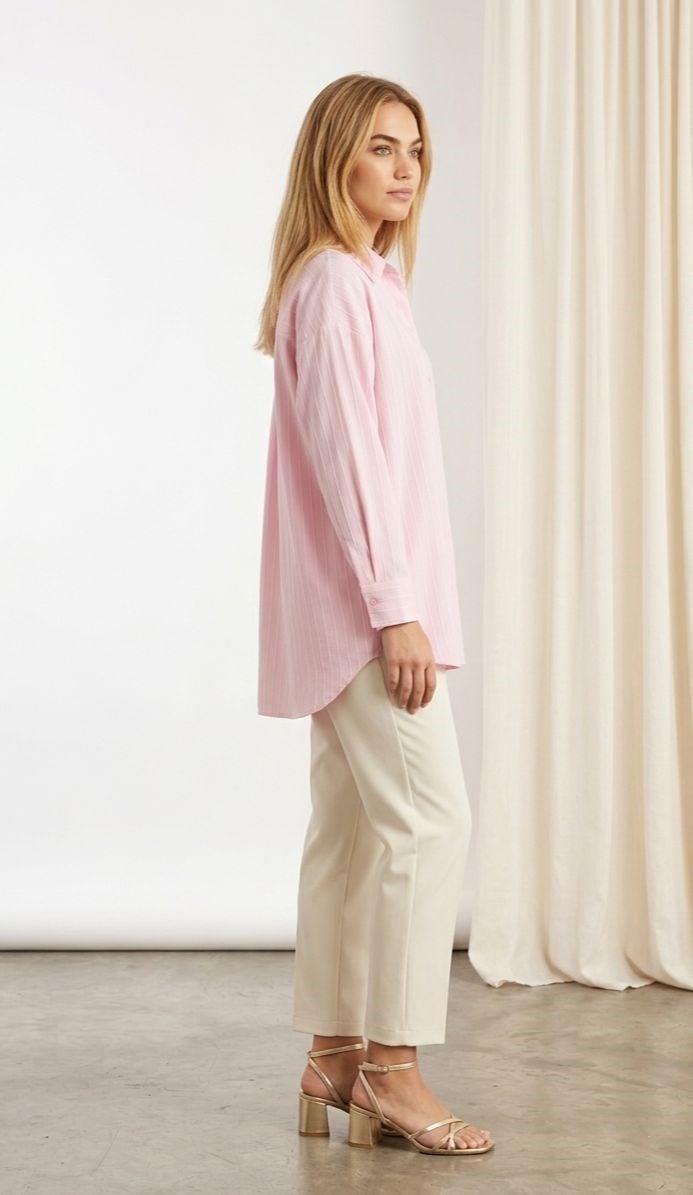 0027268 ÇİZGİLİ BASİC GÖMLEK