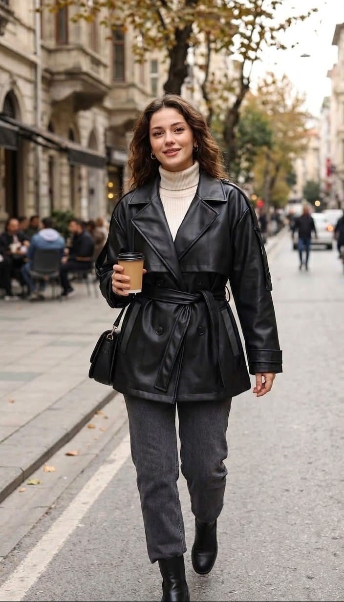 2990 OVERSIZE KAPLAMA PREMIUM TRENC