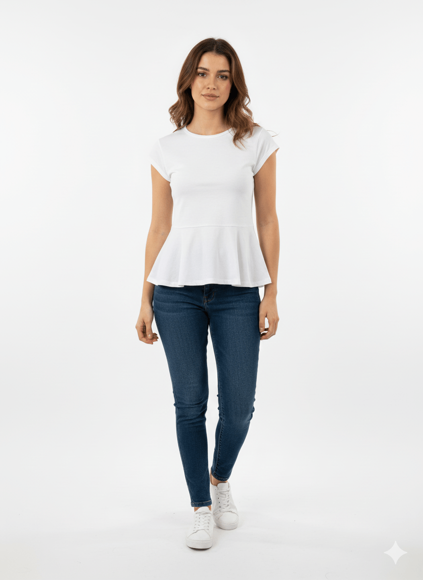 31992 Peplum Bluz