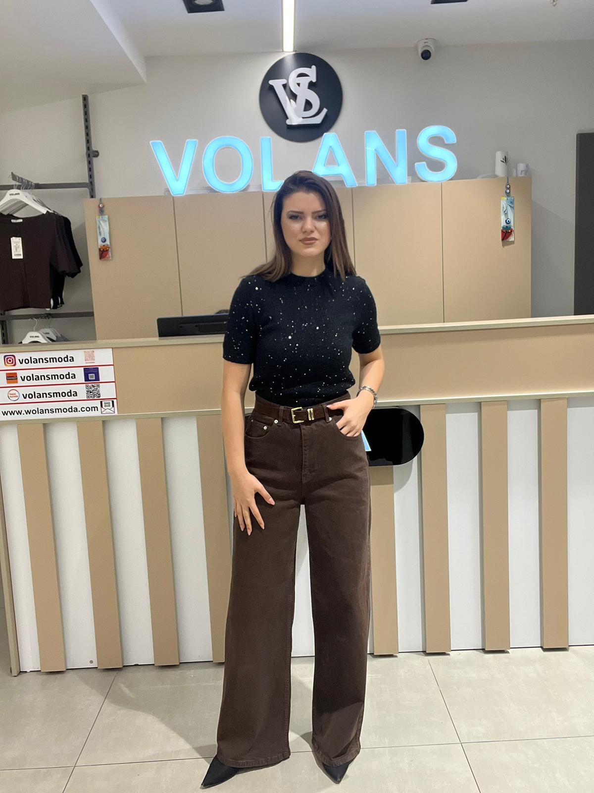 Basic Yaka Pullu Triko