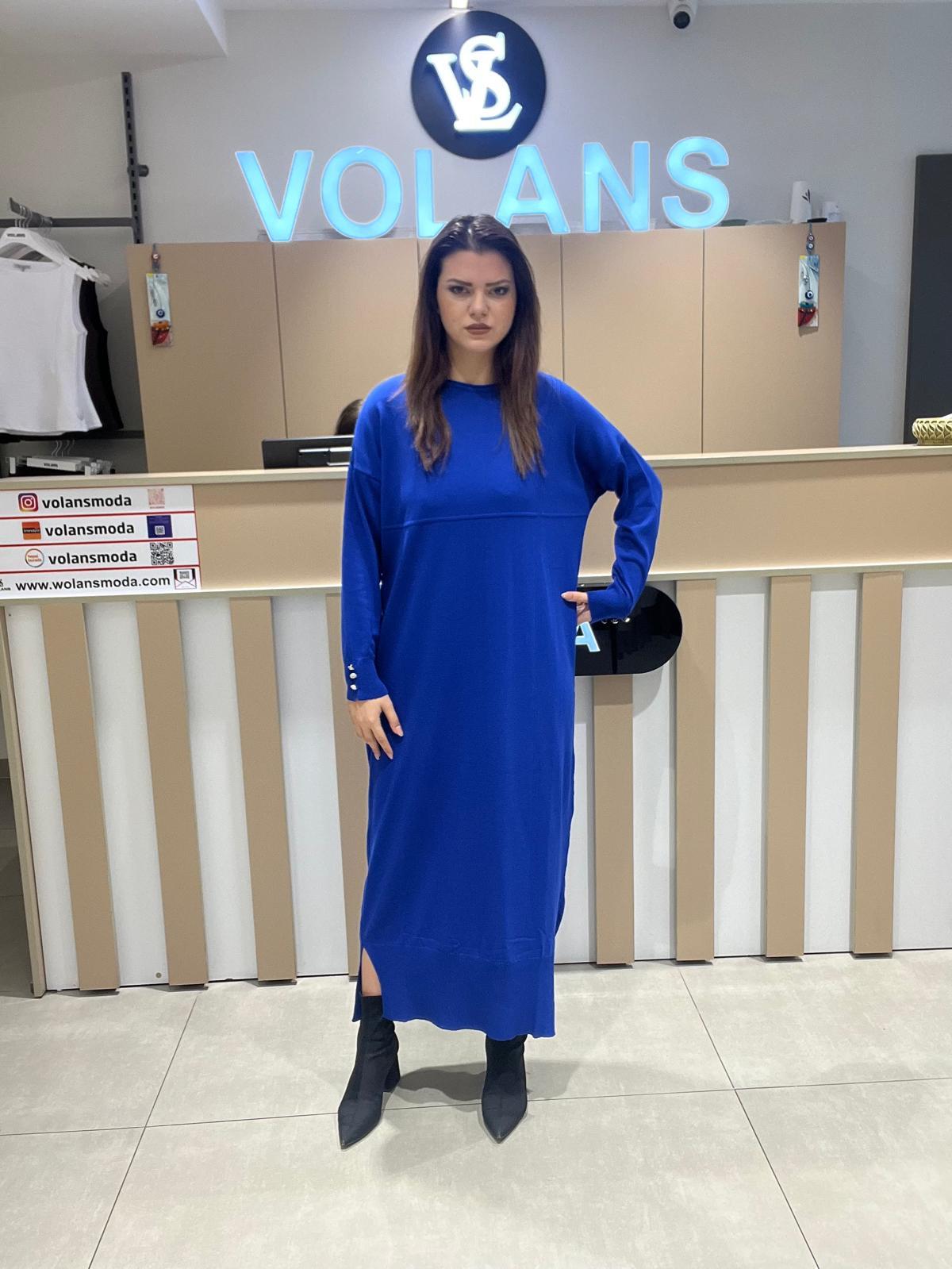 Düğme Çakımlı Triko