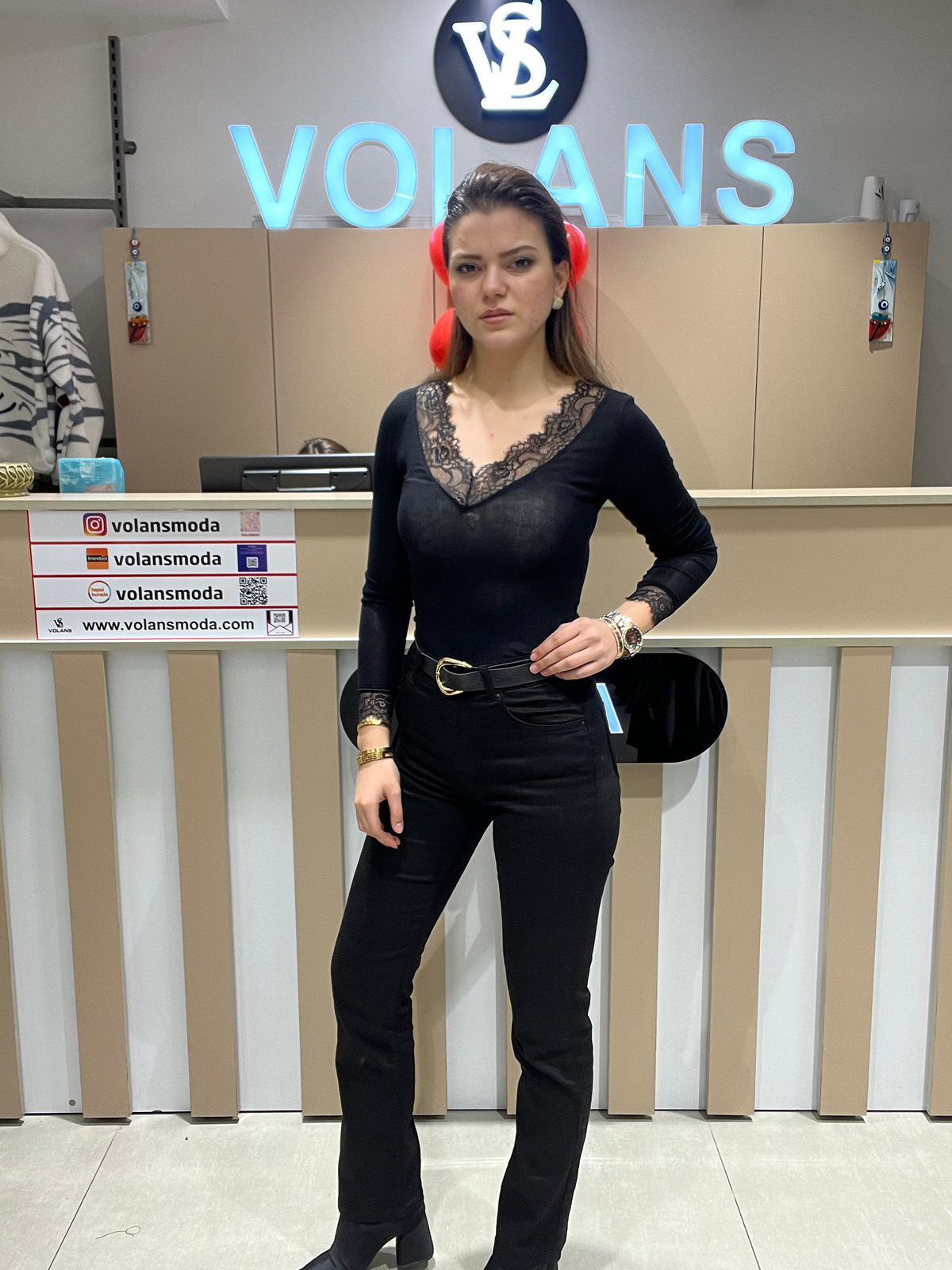 RUBY DANTEL YAKA BLUZ