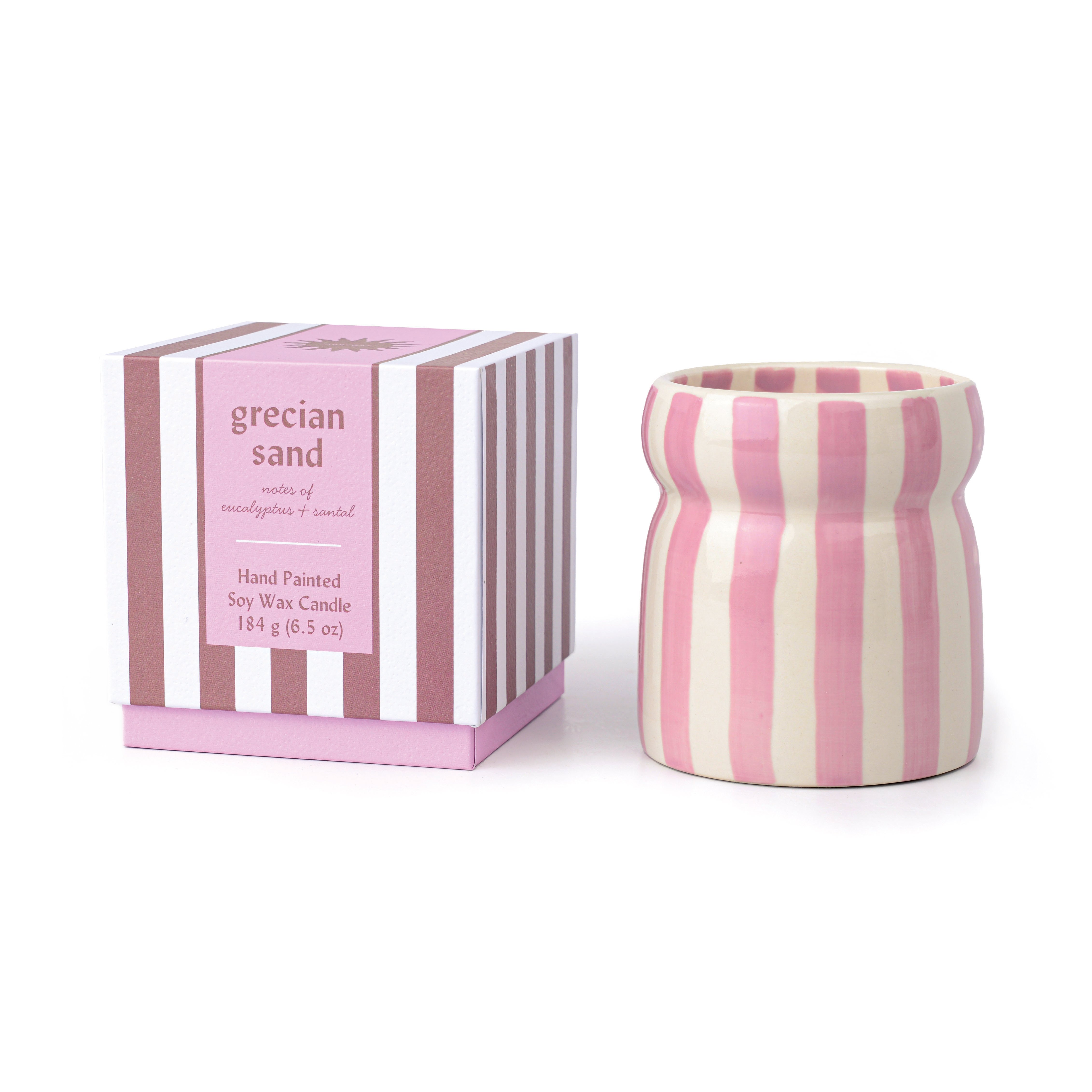 Cabana Seramik Mum: Grecian Sand (Lavender)