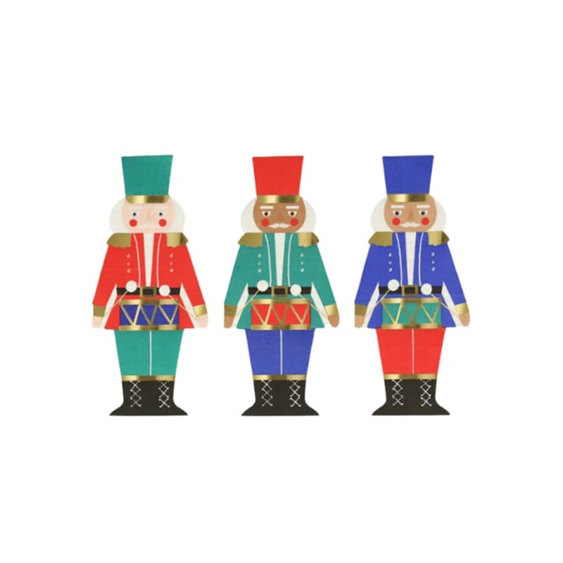 ESKI Nutcracker Christmas Peçete (16'lı)