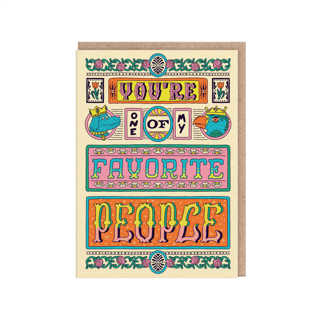 Frieda Tebrik Kartı (Favourite People)