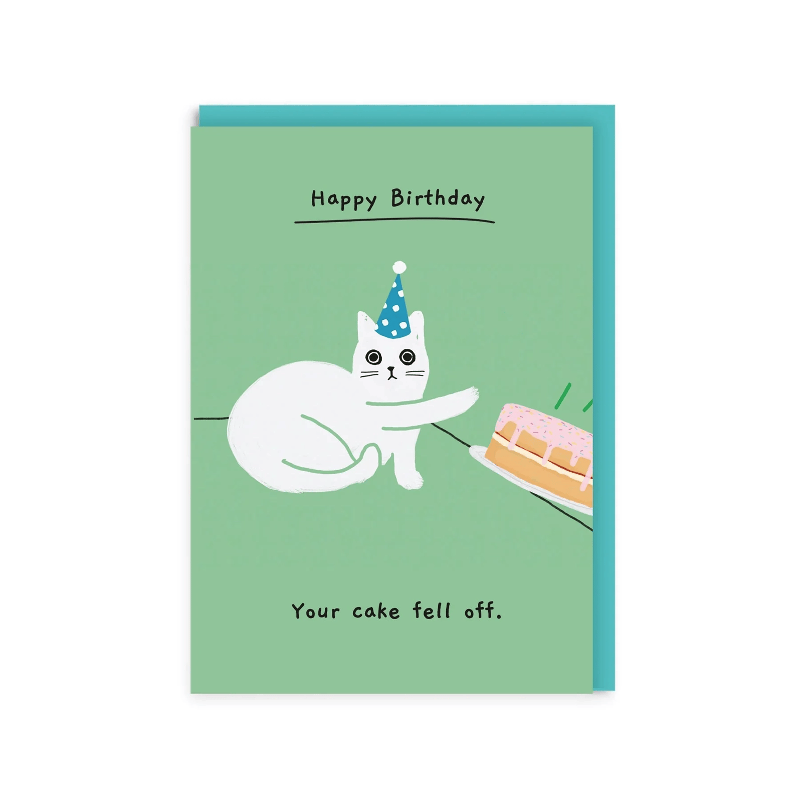 Ken Tebrik Kartı: Your Cake Fell Off