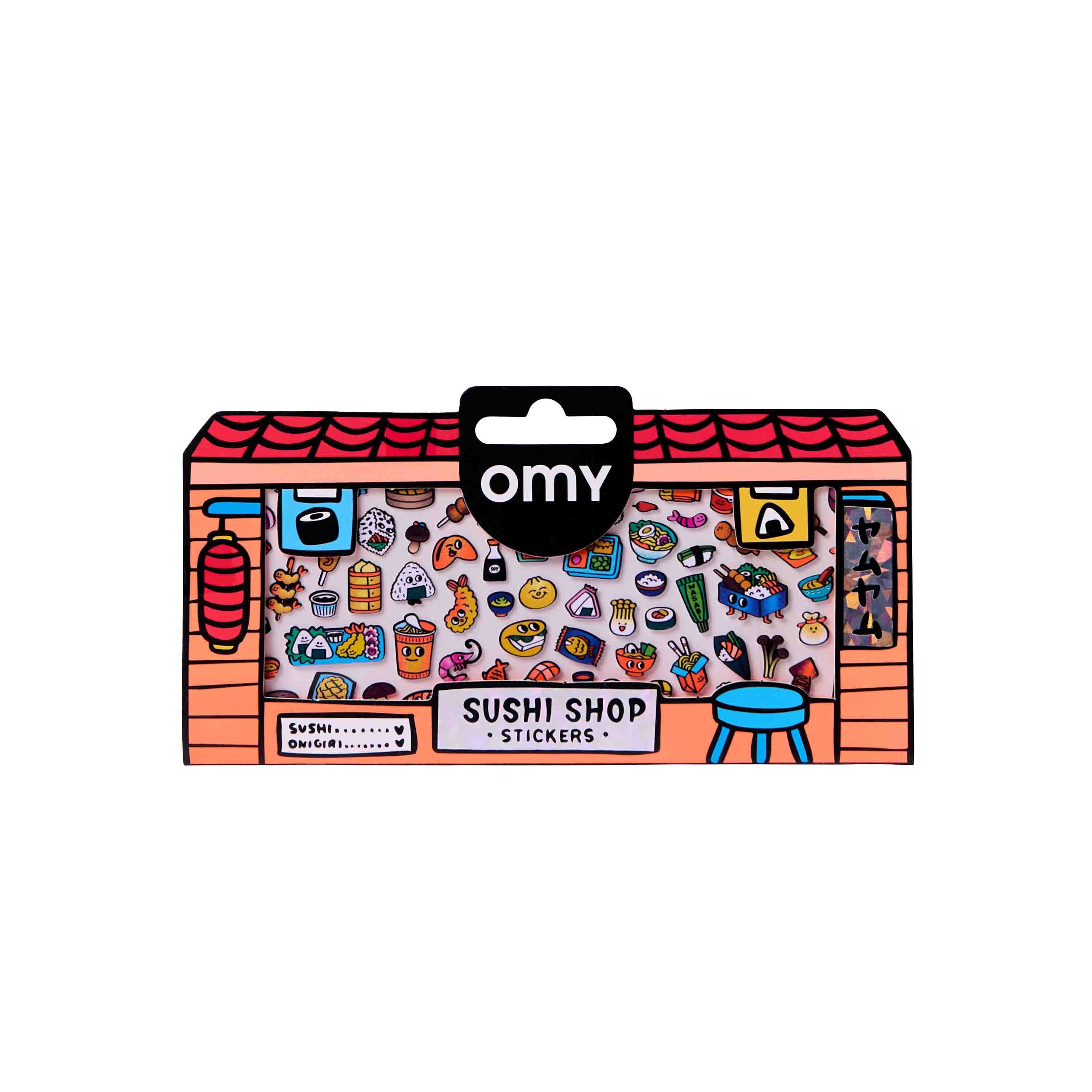 OMY Fabulous Vinil Çıkartmalar: Sushi Shop