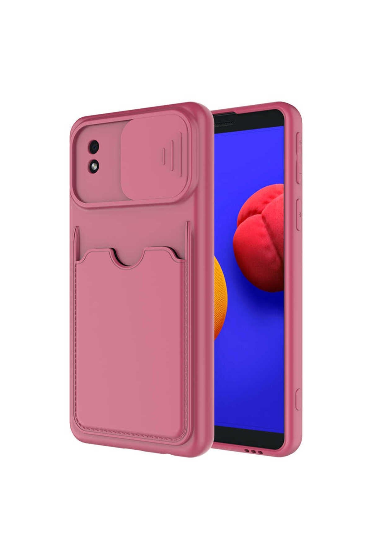 Galaxy A01 Core Kılıf NVTH Kartix Kapak - Koyu Mor