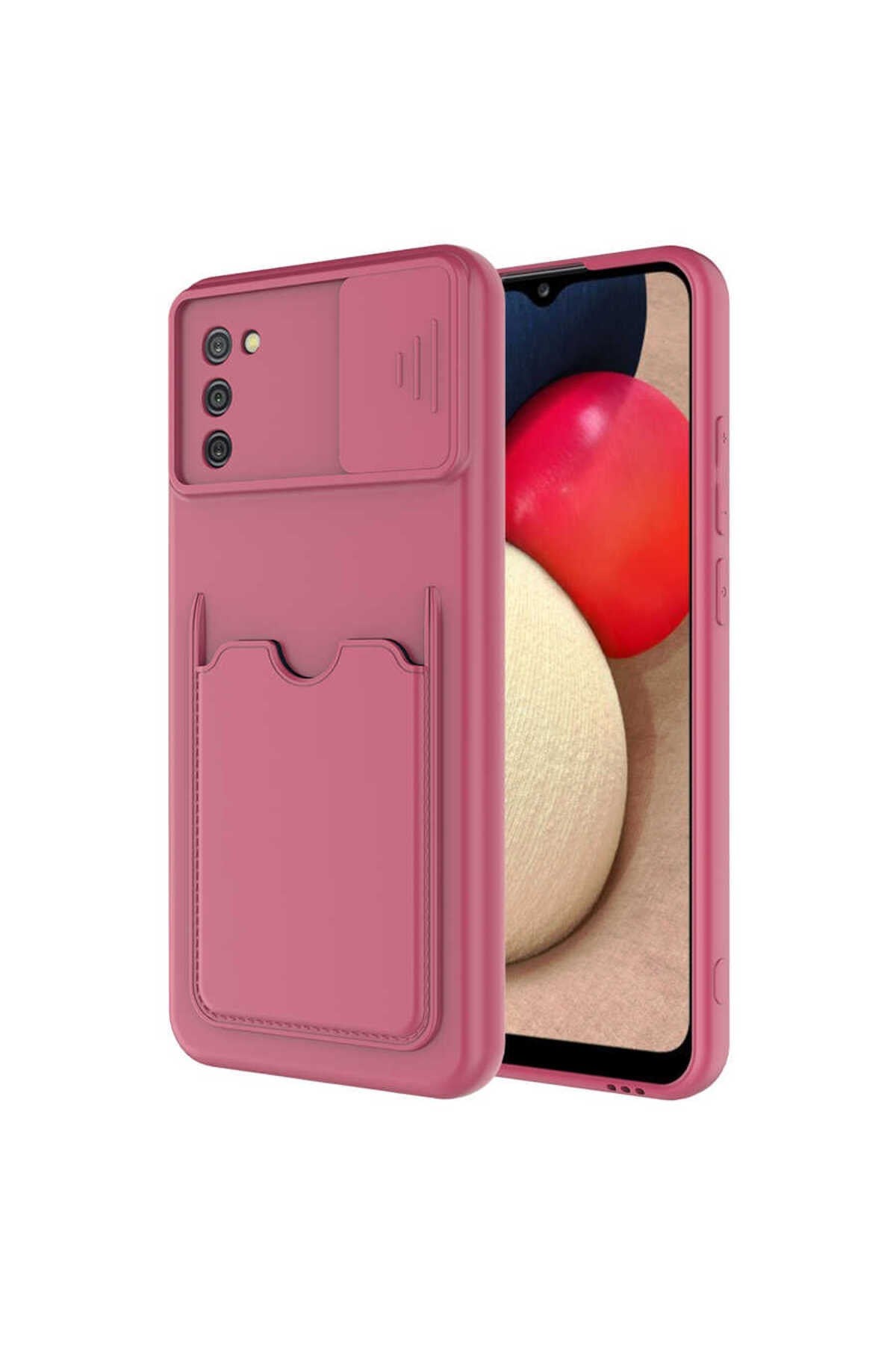 Galaxy A02S Kılıf NVTH Kartix Kapak - Koyu Mor