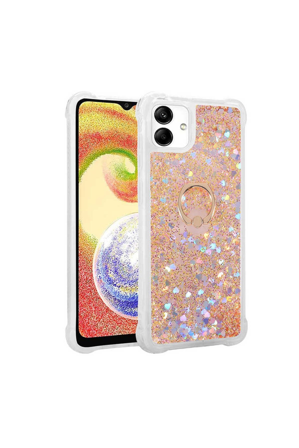 Galaxy A04 Kılıf NVTH Milce Kapak - Gold