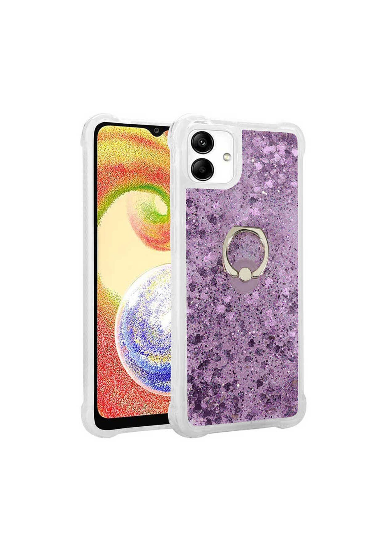 Galaxy A04 Kılıf NVTH Milce Kapak - Mor