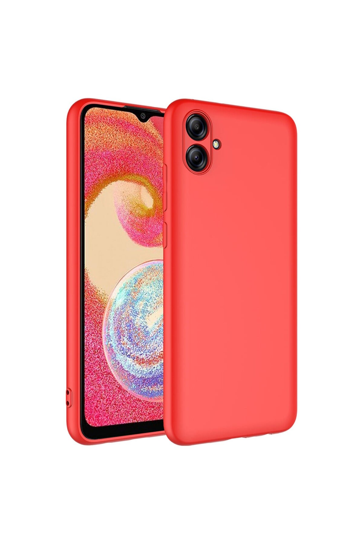 Galaxy A04E Kılıf NVTH Mara Lansman Kapak - Kırmızı