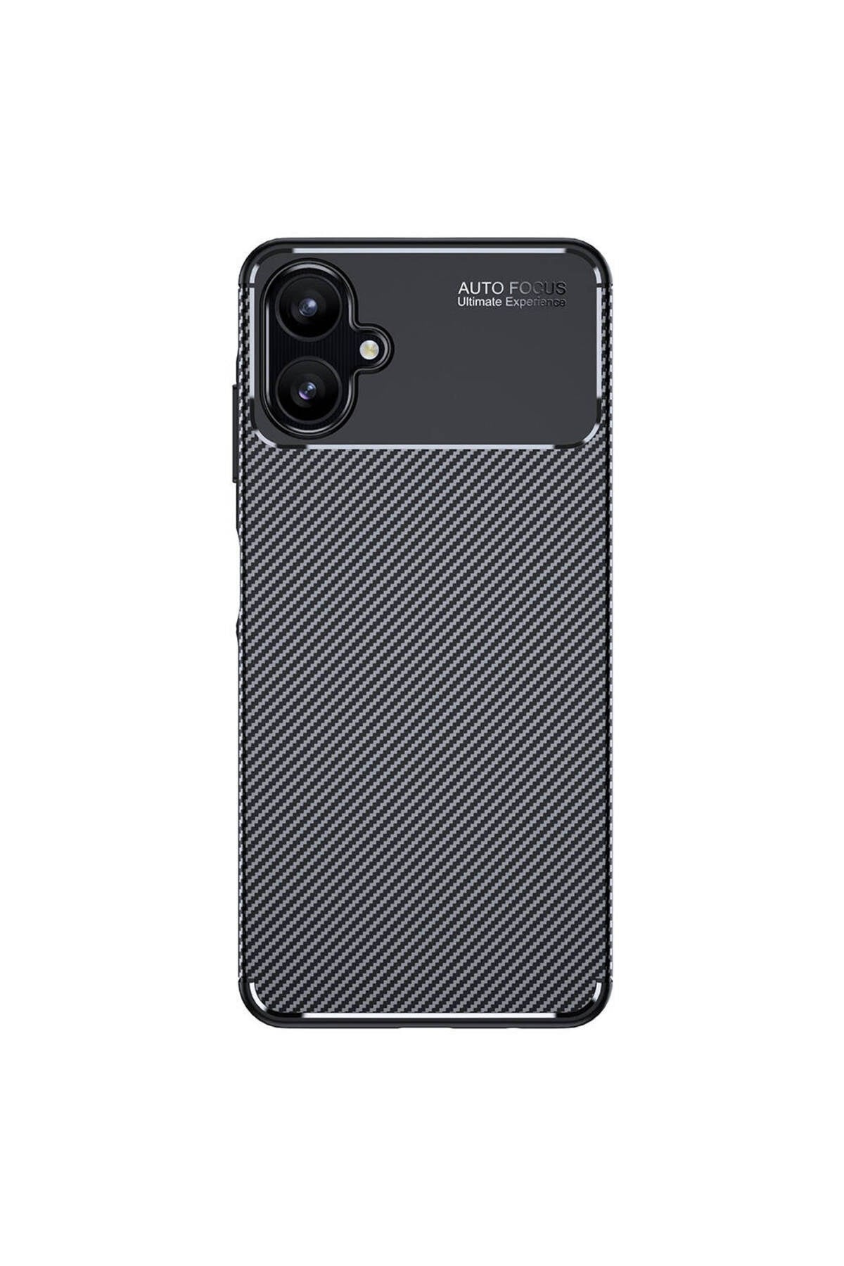 Galaxy A06 Kılıf NVTH Negro Silikon Kapak - Siyah