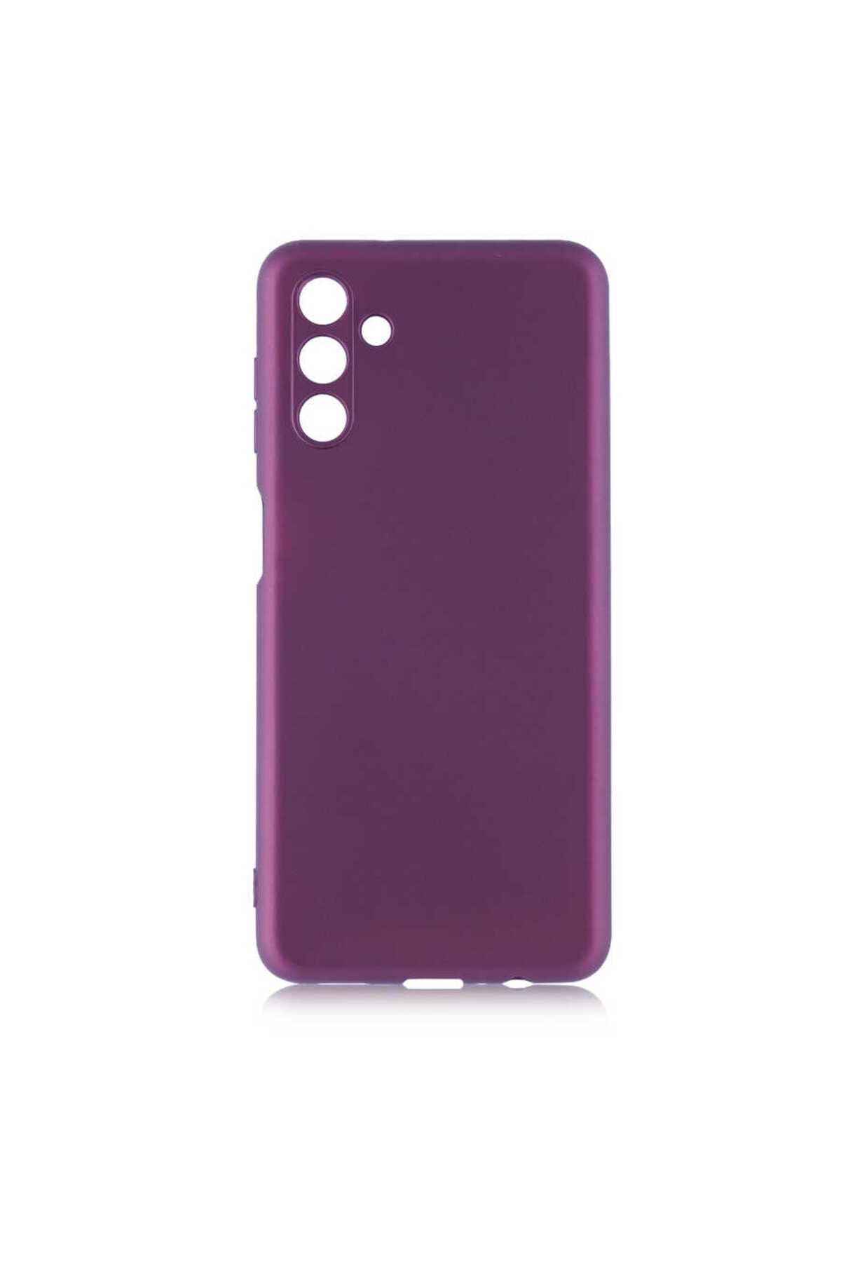 Galaxy A13 5G Kılıf NVTH Premier Silikon Kapak - Mürdüm