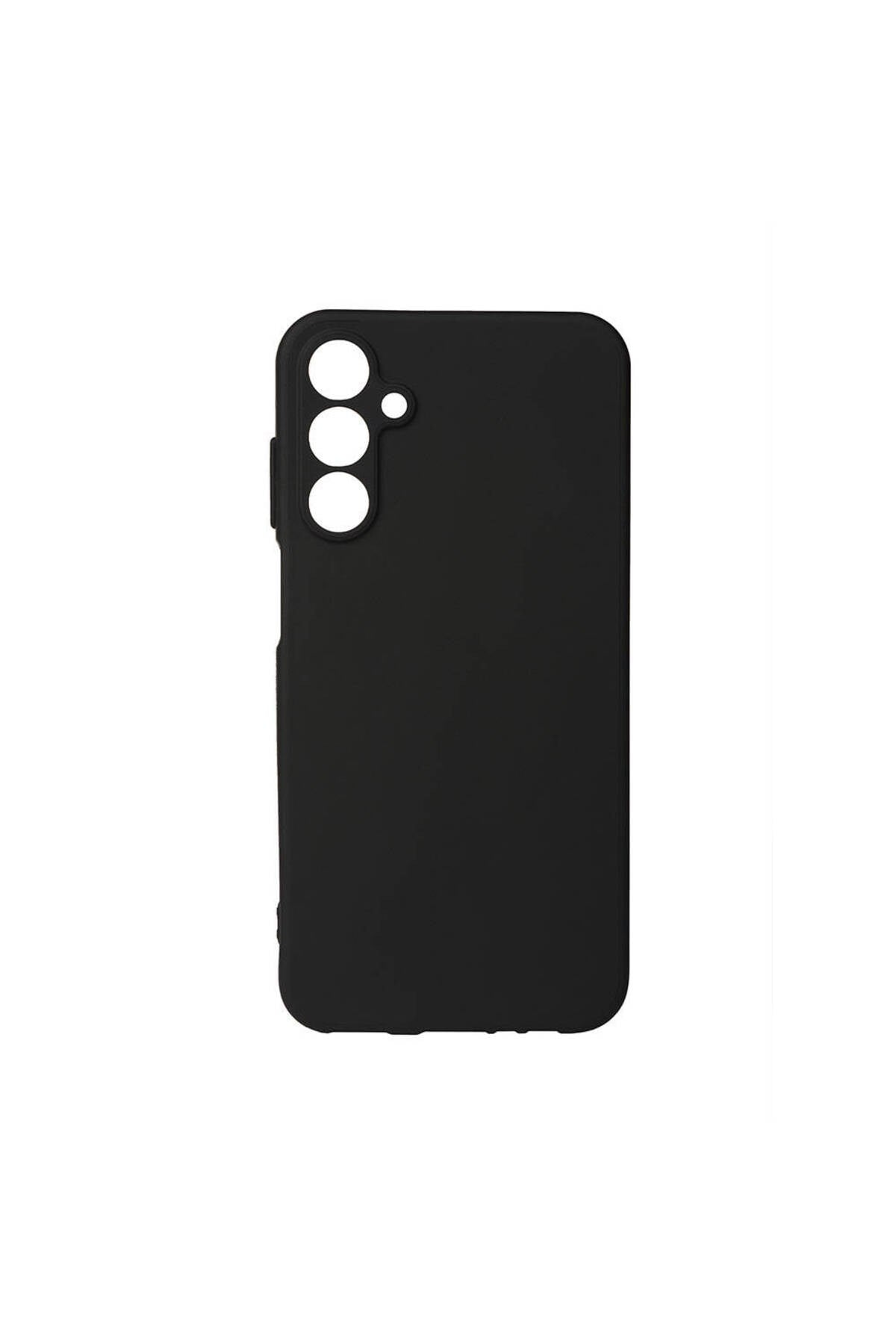 Galaxy A15 Kılıf NVTH Biye Silikon - Siyah
