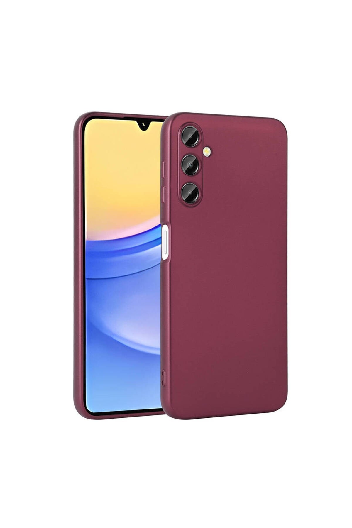 Galaxy A15 Kılıf NVTH Premier Silikon Kapak - Mürdüm