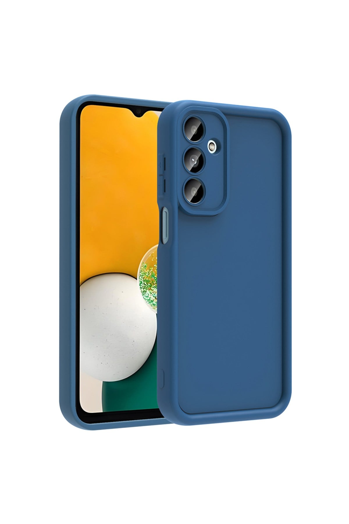Galaxy A16 Kılıf Kamera Korumalı NVTH Ananas Kapak - Koyu Yeşil