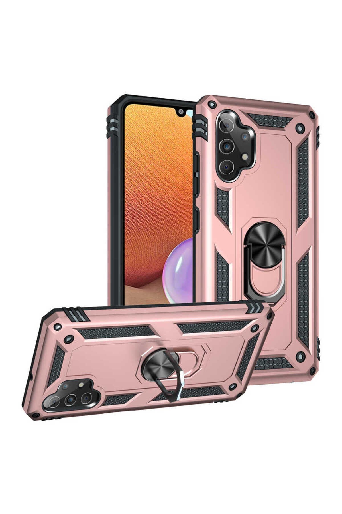 Galaxy A32 4G Kılıf NVTH Vega Kapak - Rose Gold