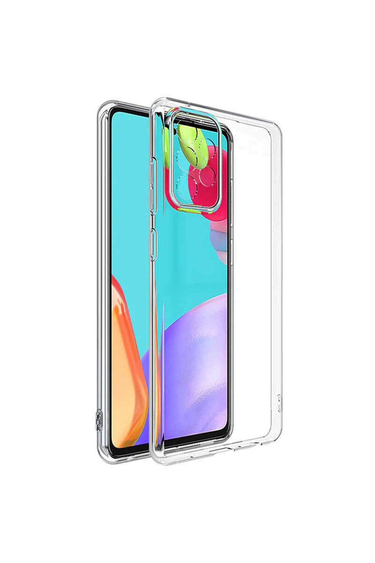 Galaxy A32 5G Kılıf NVTH Süper Silikon Kapak - Renksiz