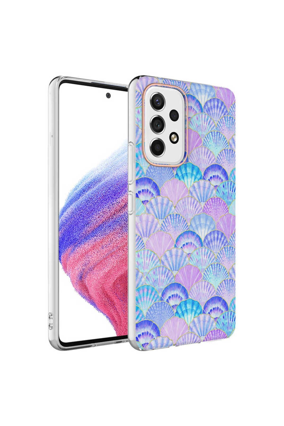 Galaxy A33 5G Kılıf NVTH Bella Kapak - Lila