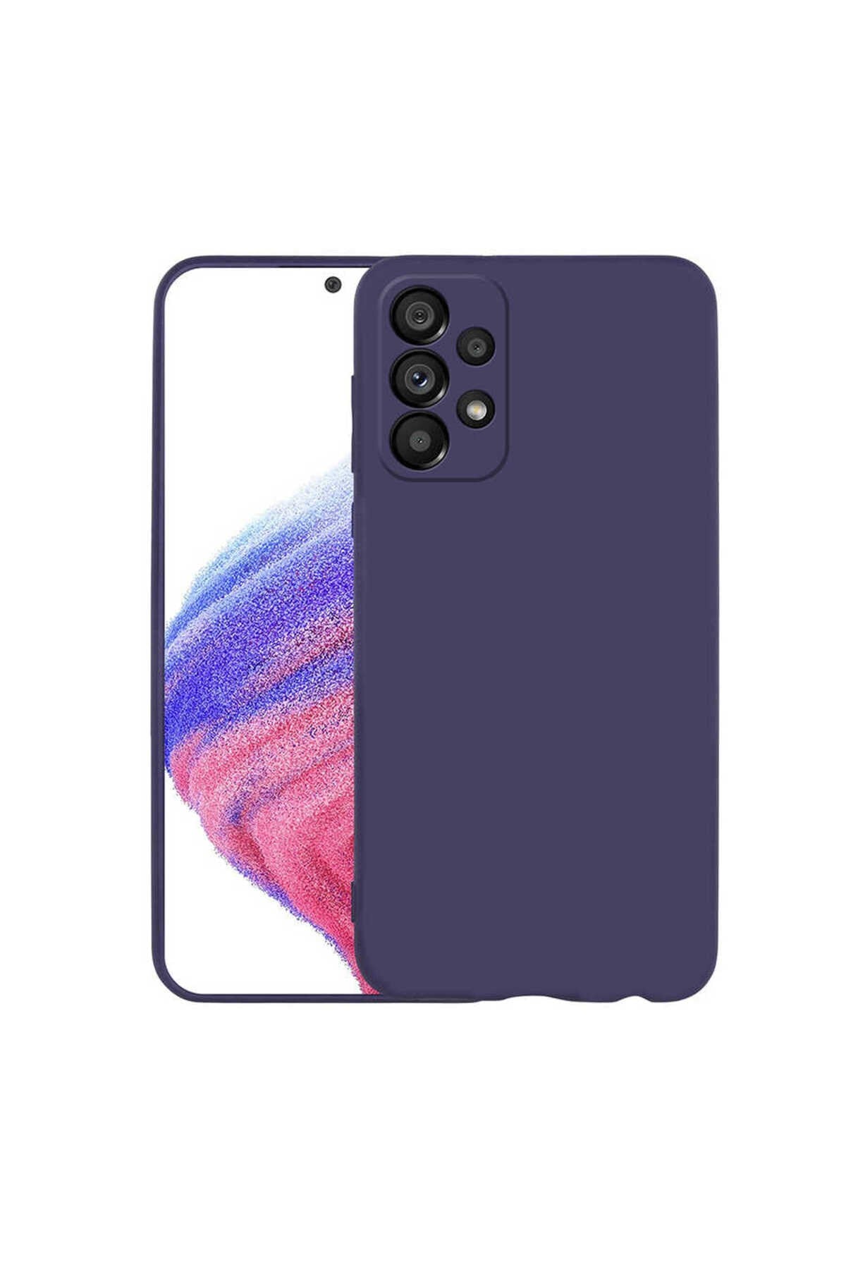 Galaxy A33 5G Kılıf NVTH Premier Silikon Kapak - Lacivert