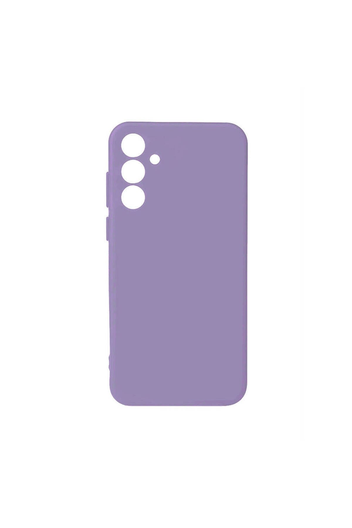Galaxy A35 Kılıf NVTH Biye Silikon - Lila