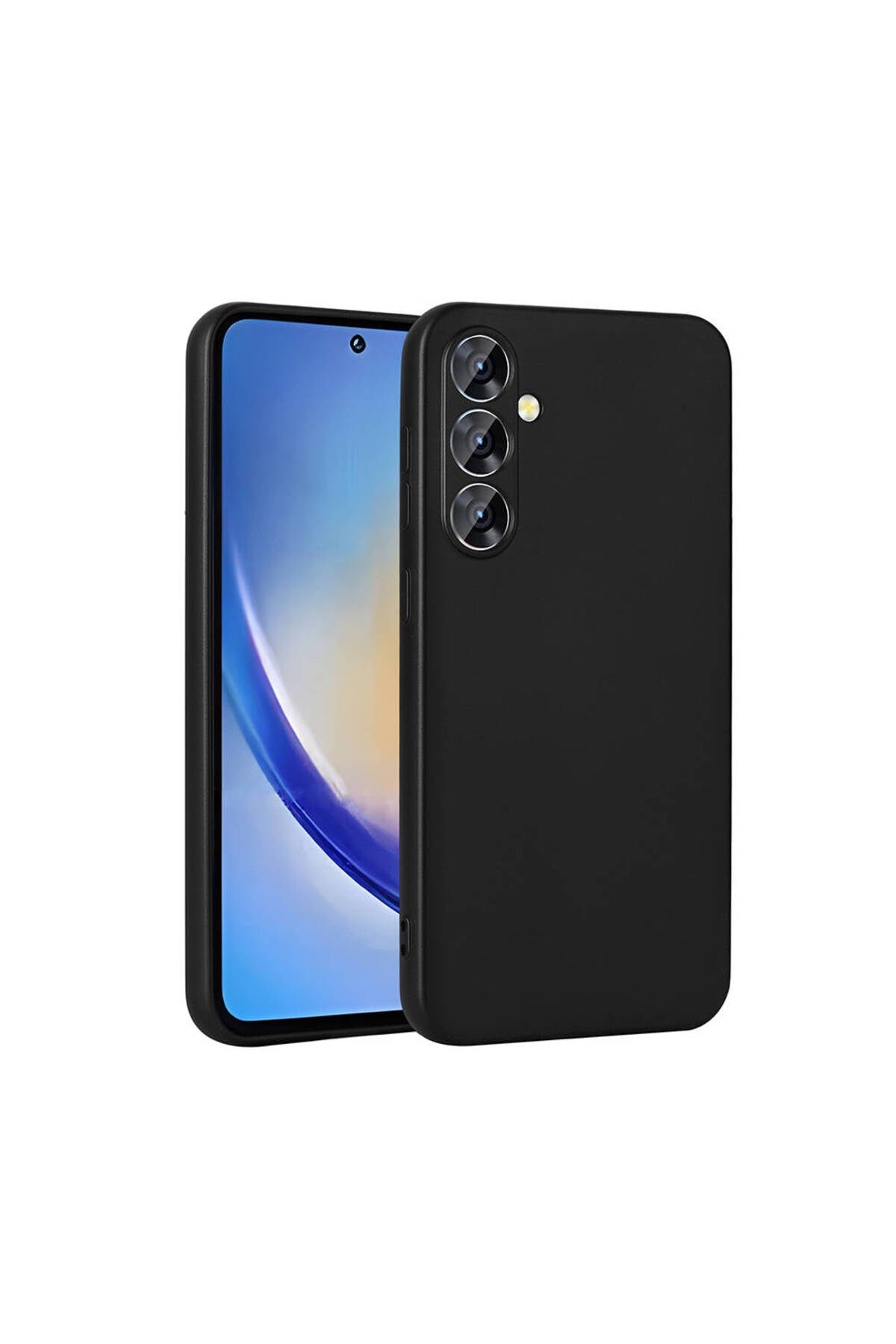 Galaxy A35 Kılıf NVTH Premier Silikon Kapak - Siyah