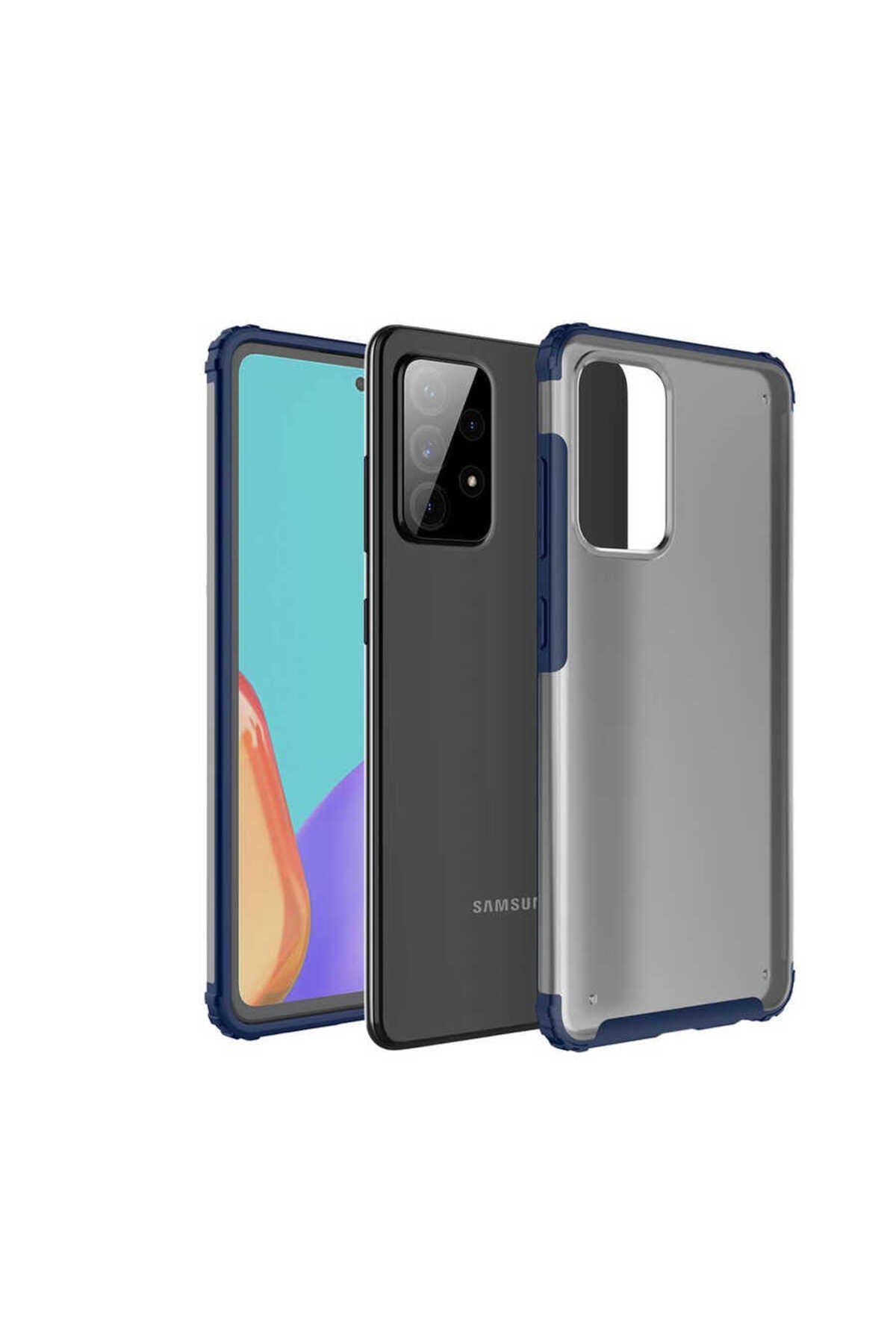 Galaxy A52 Kılıf NVTH Volks Kapak - Lacivert