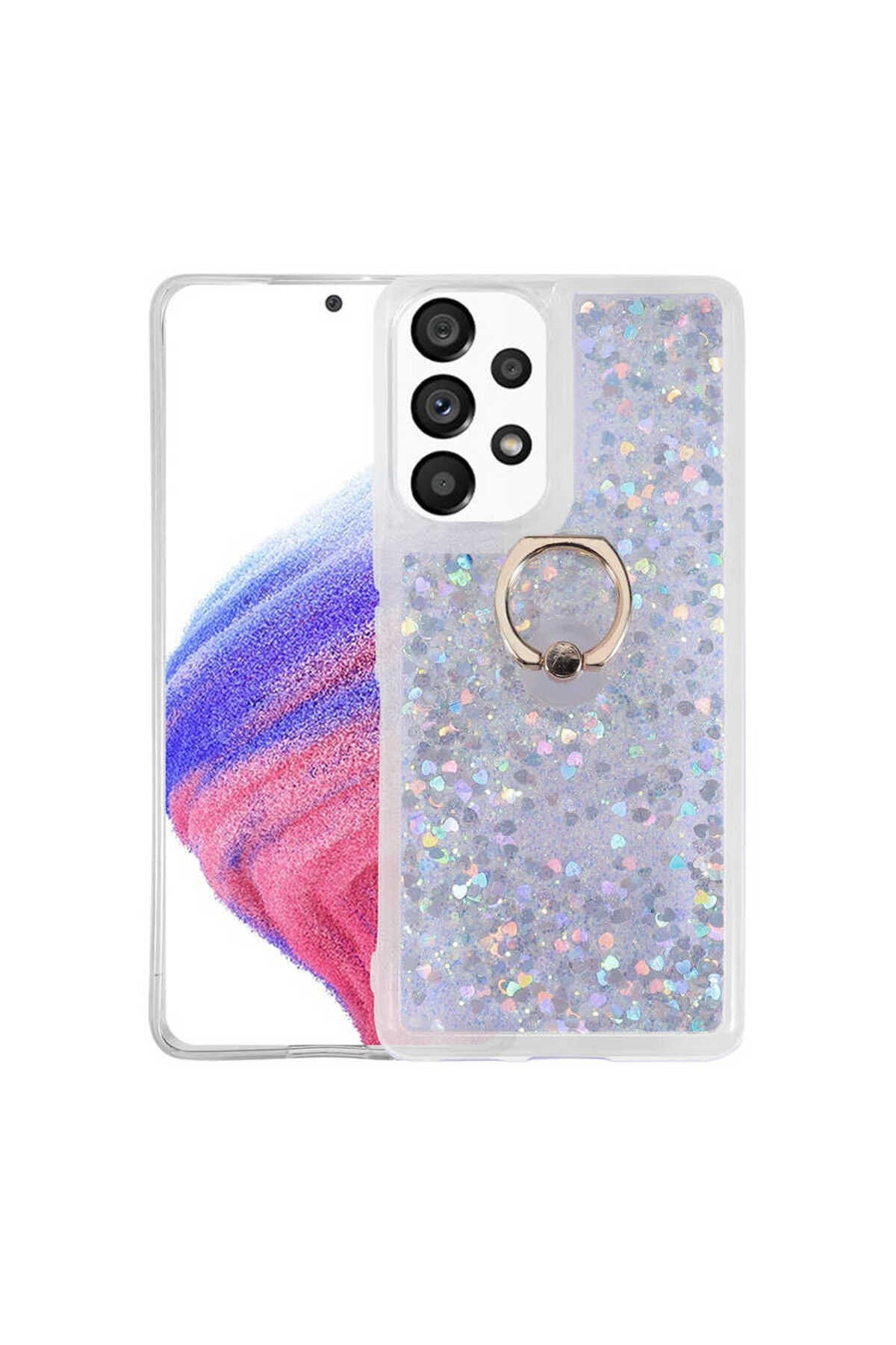 Galaxy A53 5G Kılıf NVTH Milce Kapak - Gümüş