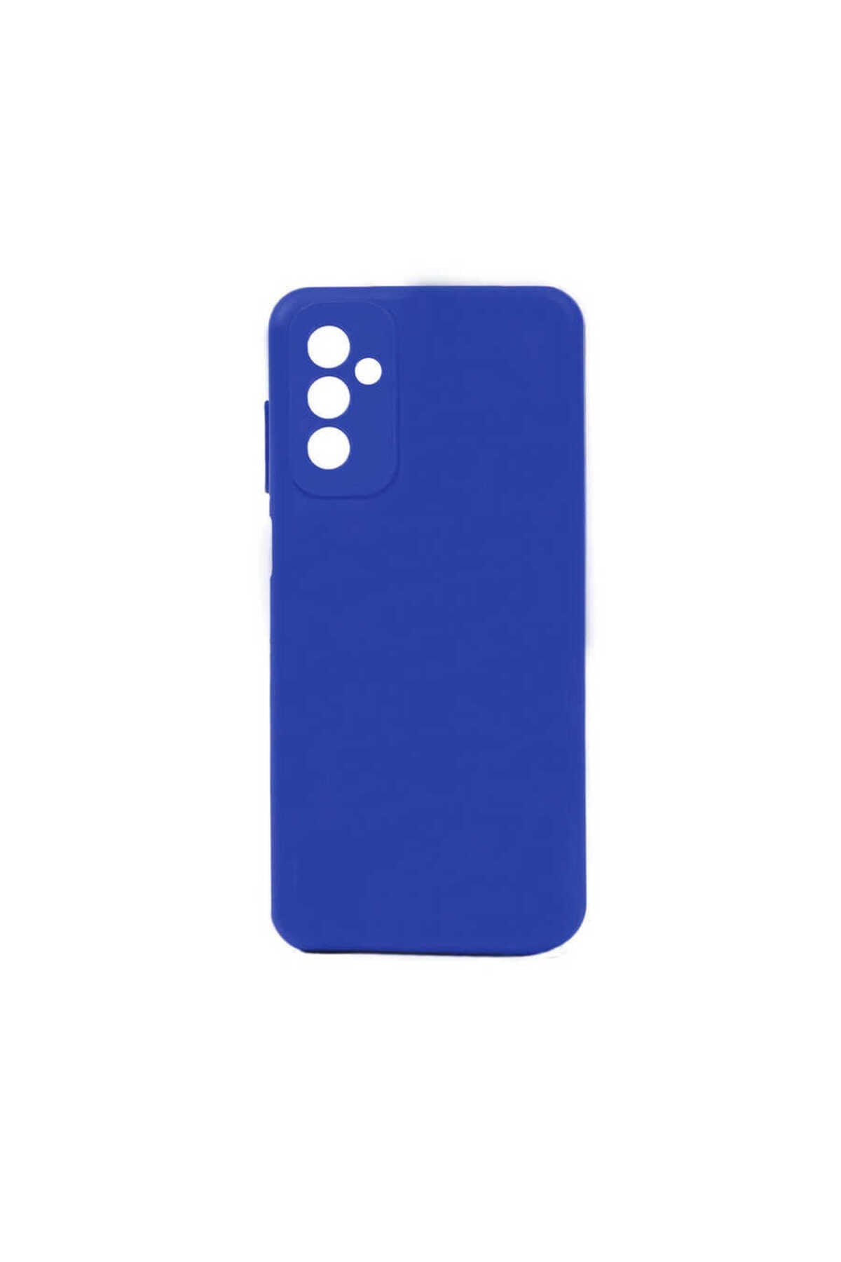 Galaxy M13 Kılıf NVTH Biye Silikon - Mavi