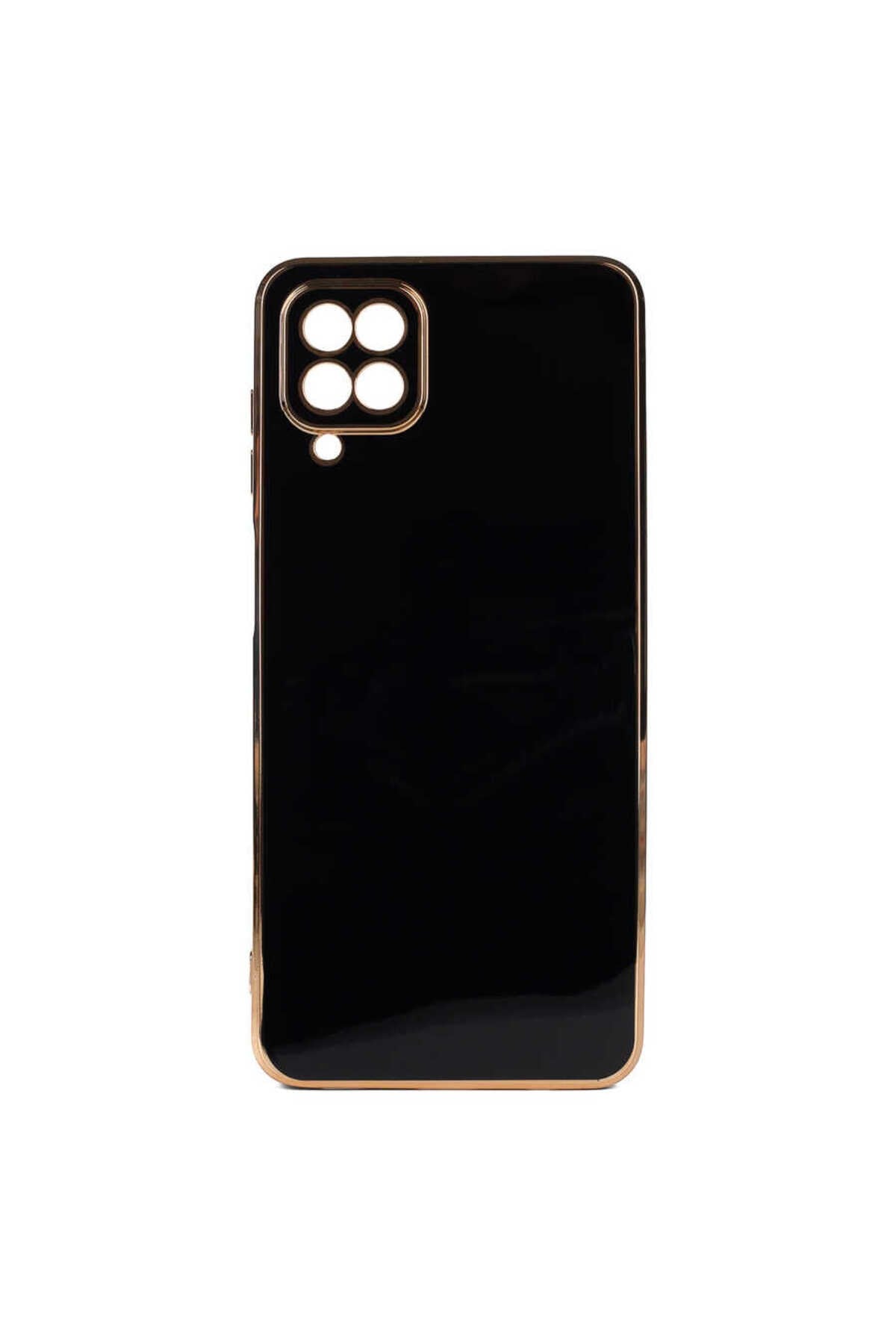 Galaxy M22 Kılıf NVTH Bark Kapak - Siyah