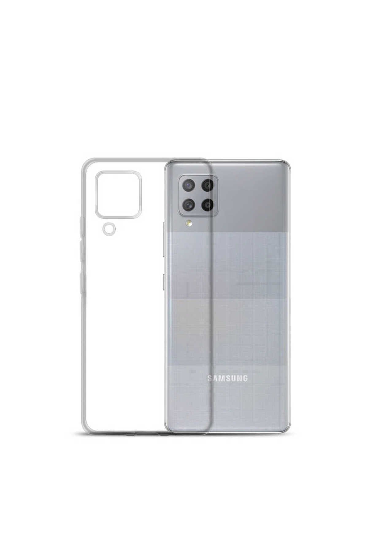 Galaxy M22 Kılıf NVTH Süper Silikon Kapak - Renksiz