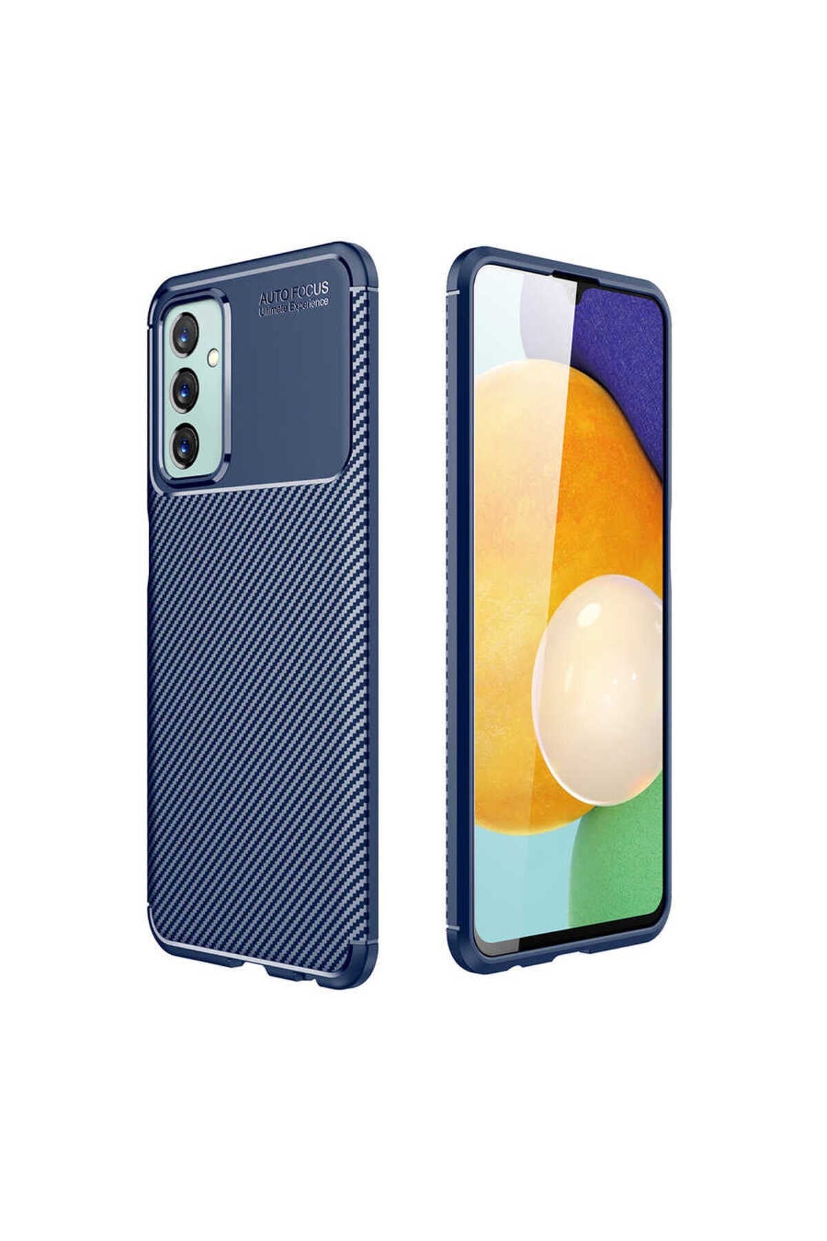 Galaxy M23 Kılıf NVTH Negro Silikon Kapak - Lacivert
