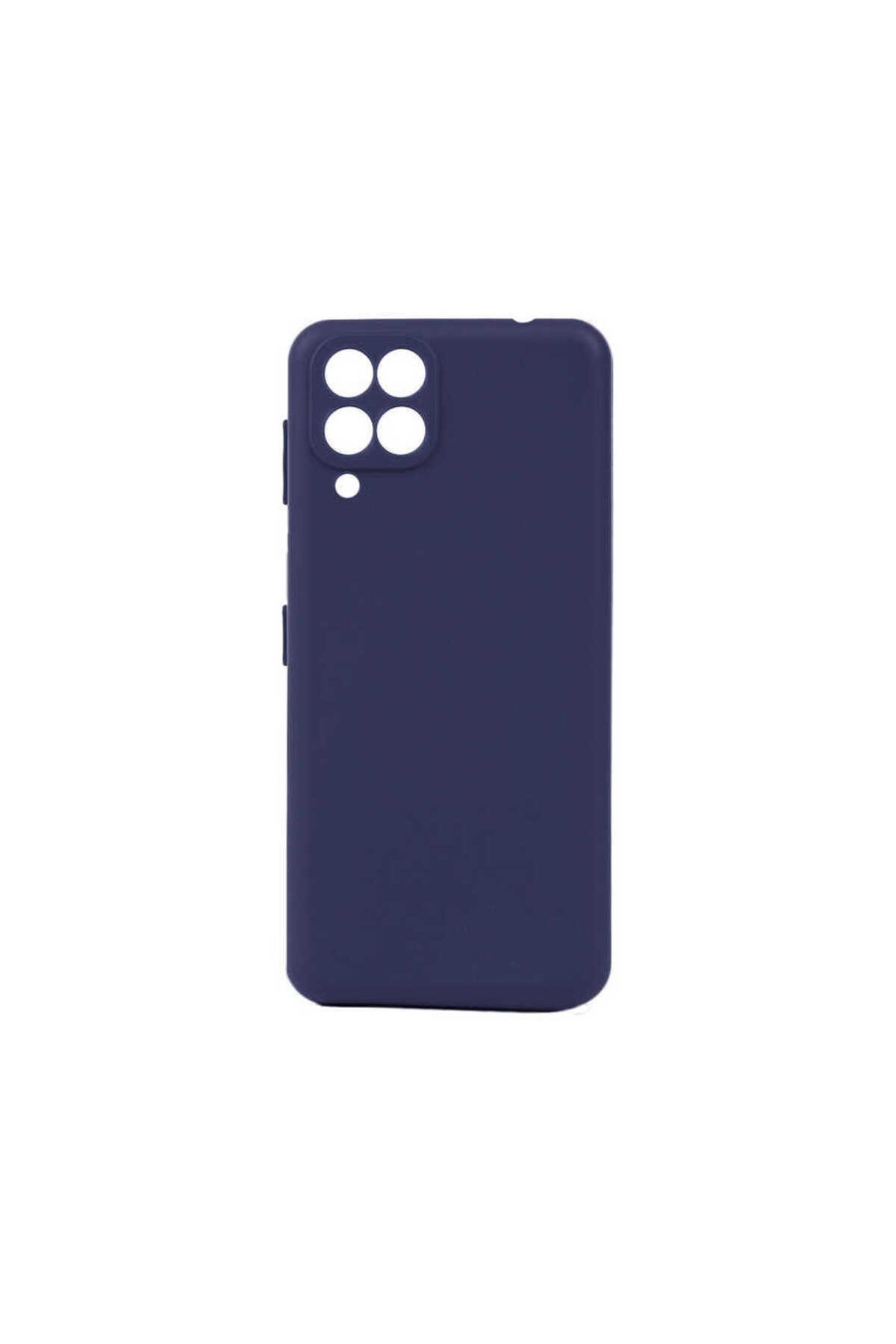 Galaxy M33 Kılıf NVTH Biye Silikon - Lacivert